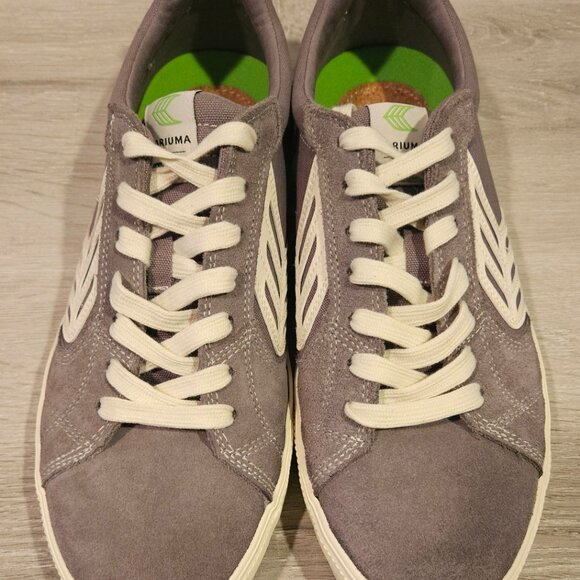 Cariuma Catiba Pro Low Skateboarding Shoes - Grey Contrast/Ivory - Picture 15 of 16